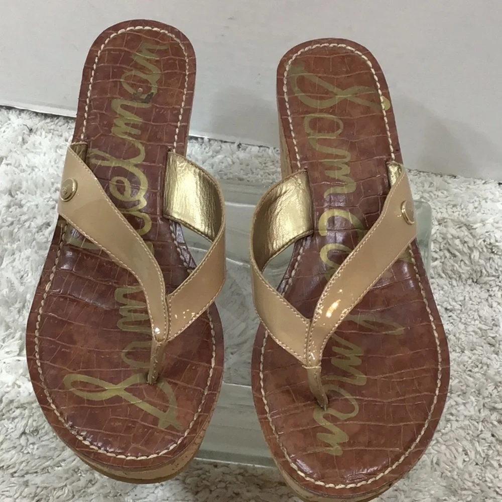 Sam Edelman Romy platform thong sandals 8.5